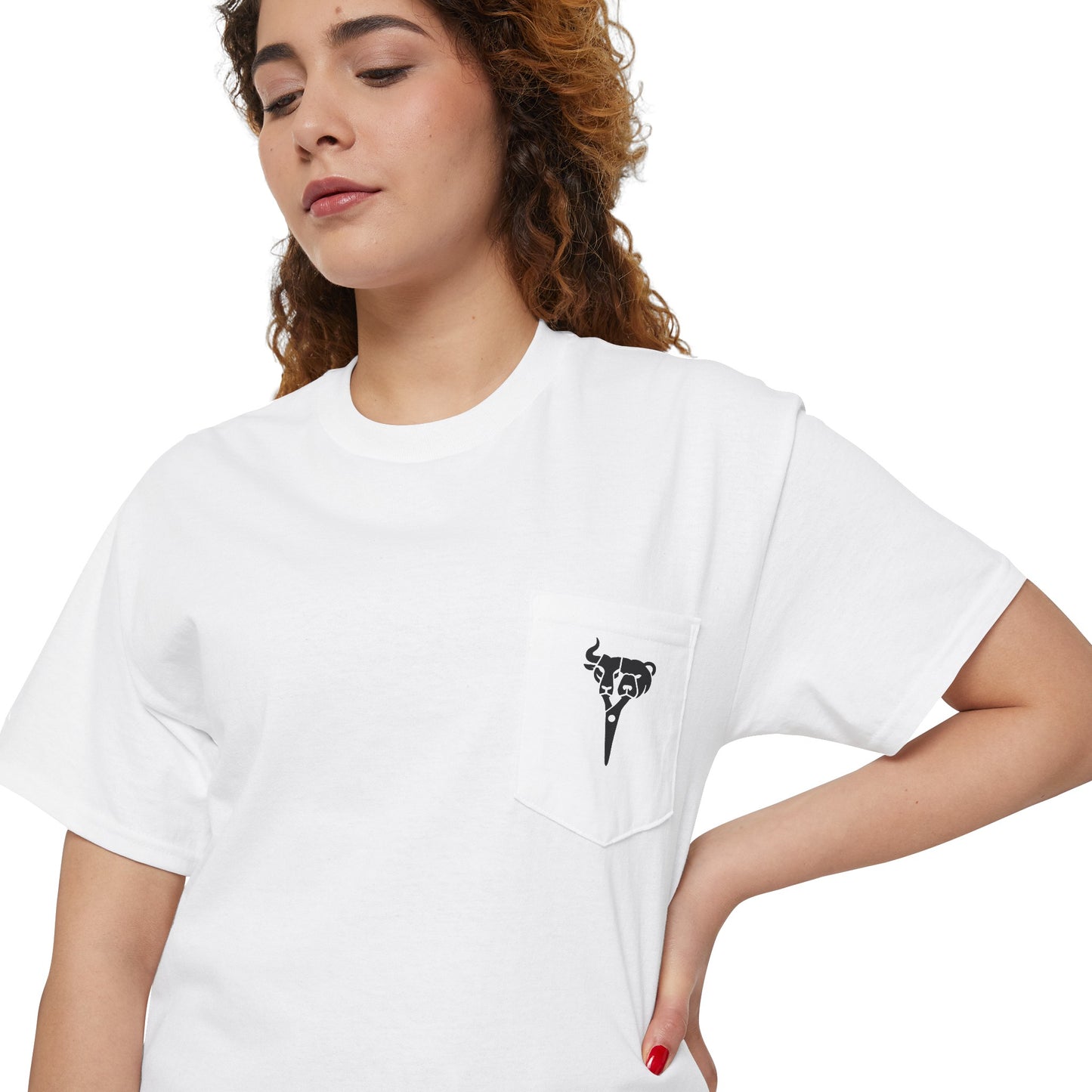 Unisex Heavy Cotton Pocket Tee